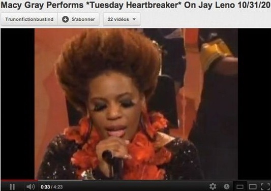 Macy Gray, Sure Le Jay Leno Show